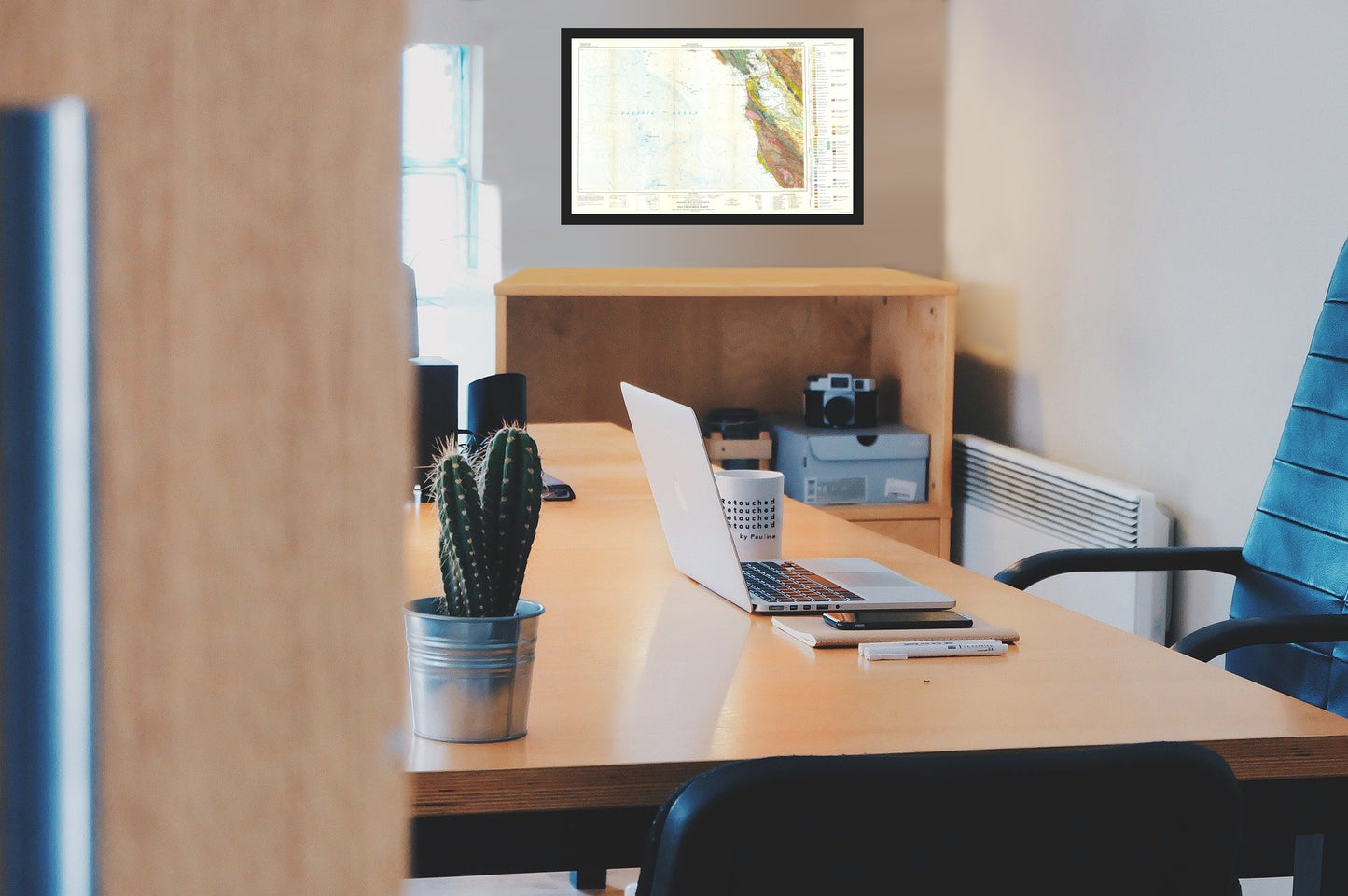 Historic Mine Map - San Francisco California Mines Sheet - Jennings 1956 - Vintage Wall Art