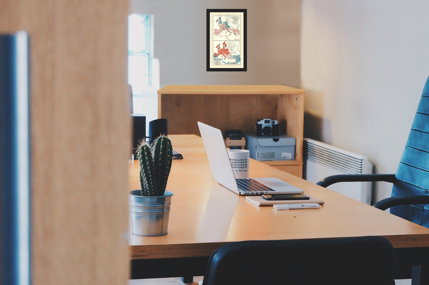 Historic Map - Europe Christianity 814 BC 1100 AD - Putzgers 1897 - WallArt