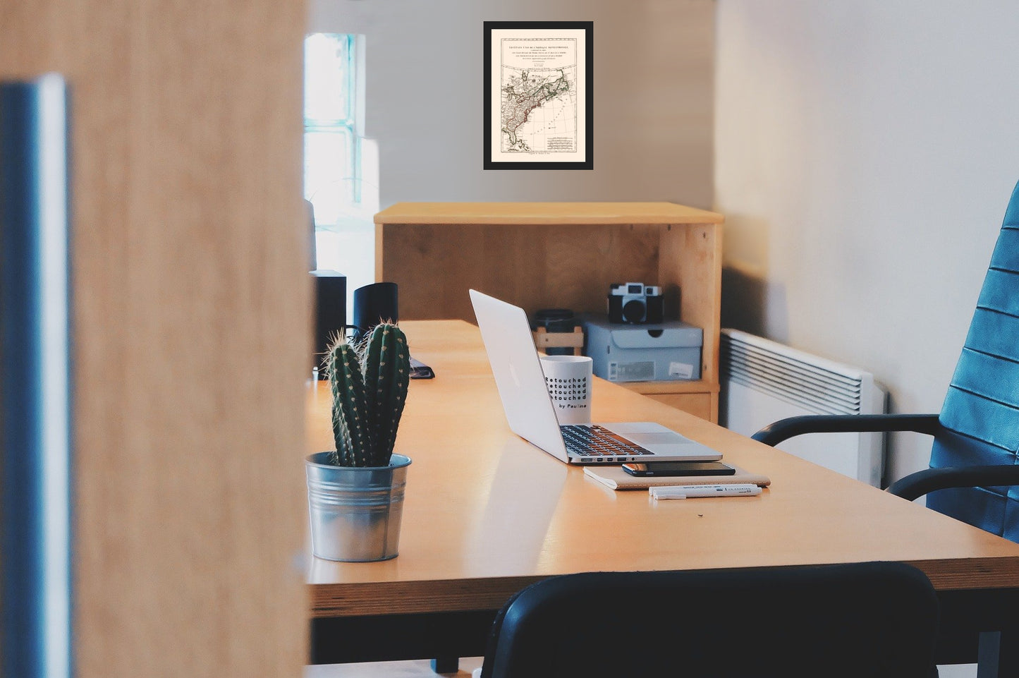 Historic Map - North America Colonies - Santini 1794 - Vintage Wall Art