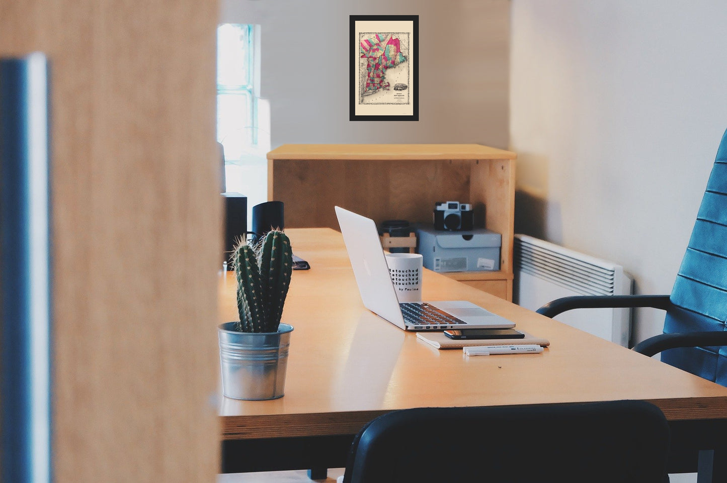 Historic Map - North America New England Canada United States - Johnson 1860