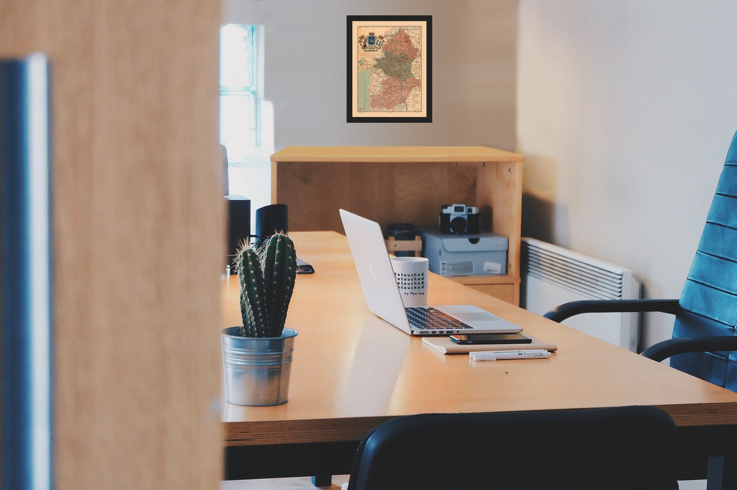 Historic Map - Alentejo Portugal - Martine 1904 - Vintage Wall Art