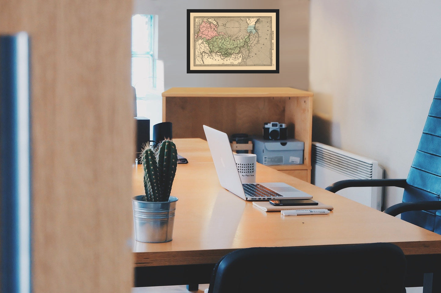 Historic Map - Russian Empire - Vintage Wall Art