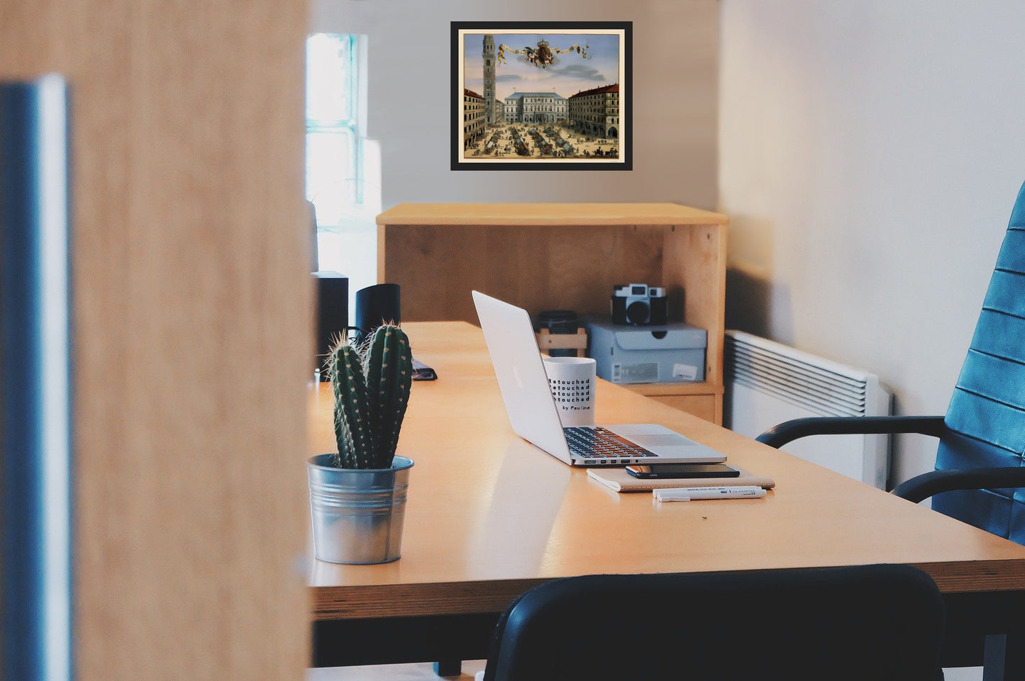 Historic Map - Turin Italy - Blaeu 1682 - Vintage Wall Art