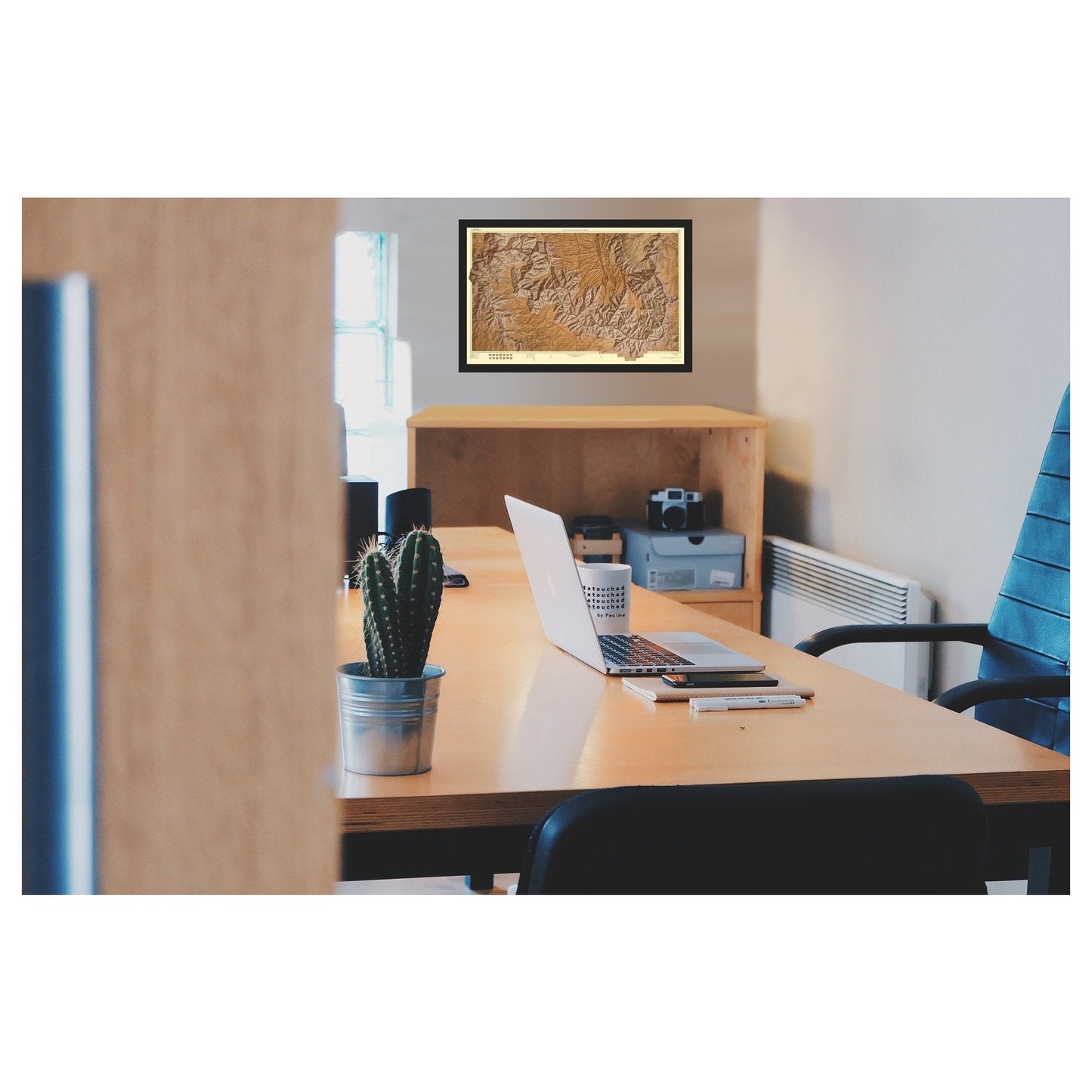 Topographical Map - Grand Canyon Arizona - USGS 1962 - 23 x 36.66 - Vintage Wall Art