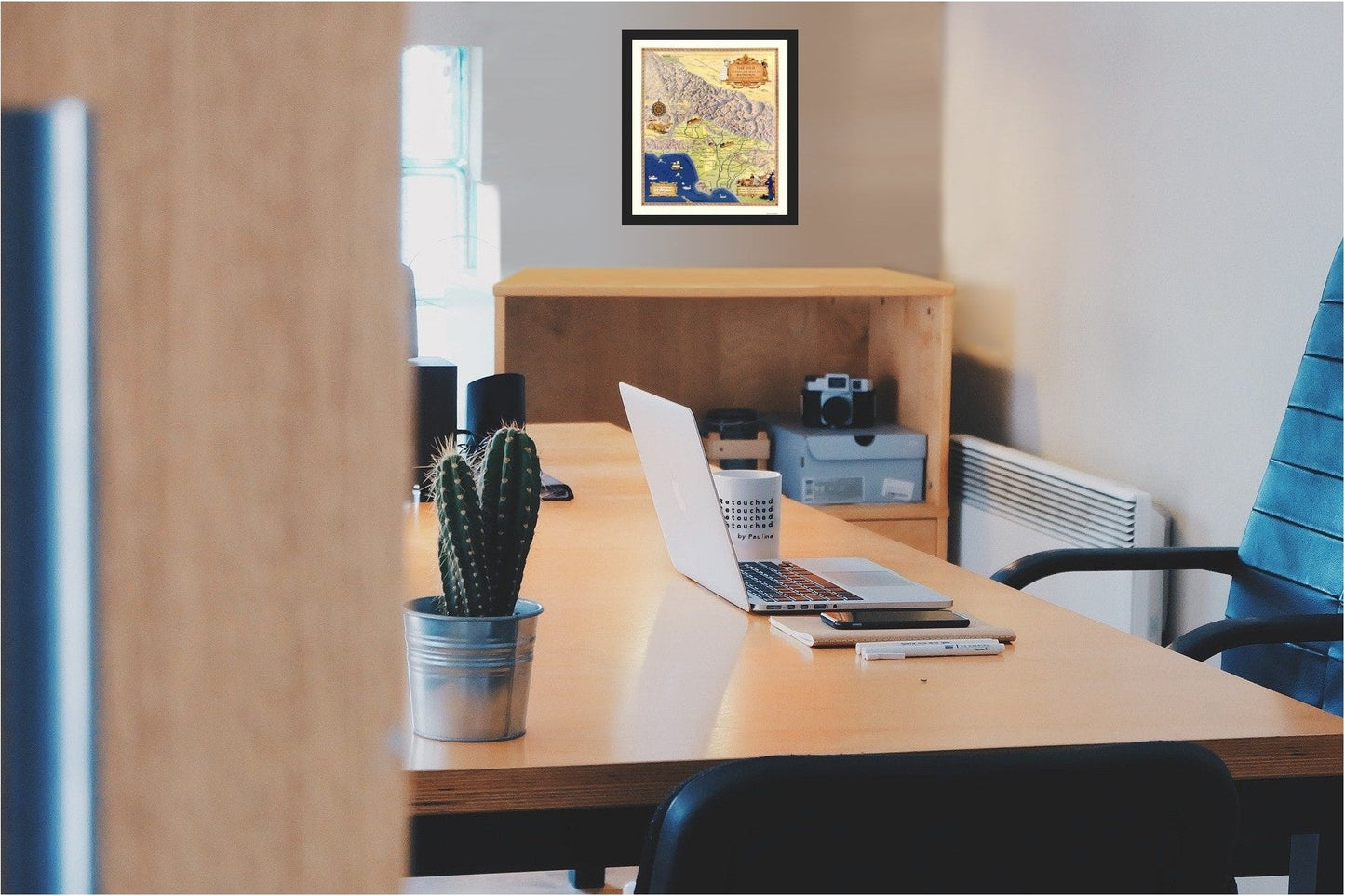 Historic County Map - Los Angeles County California - Title Ins 1932 - 23 x 25.81 - Vintage Wall Art