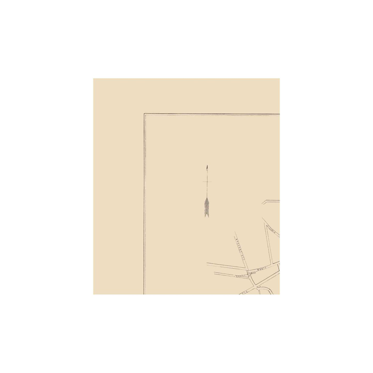 Historic City Map - Stratford Connecticut - Hurd 1893 - 23 x 26.67 - Vintage Wall Art