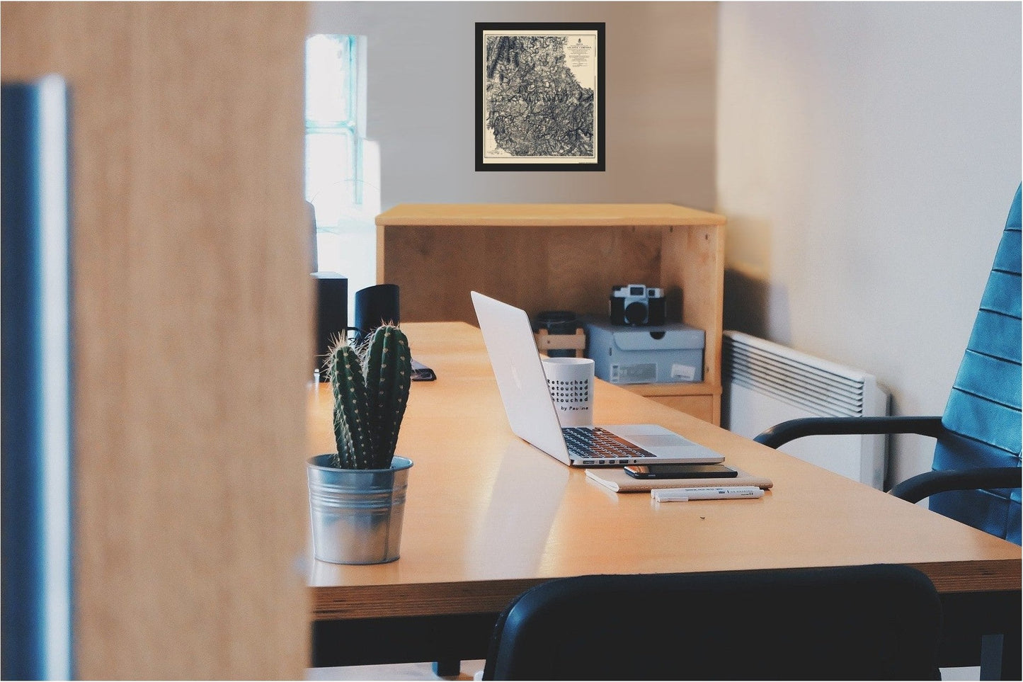 Historical Civil War Map - Atlanta Campaign II - Ruger 1864 - 23 x 26.66 - Vintage Wall Art