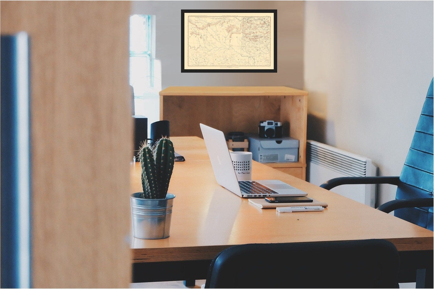 Historical Civil War Map - Indian Territory Arkansas Texas - Bien 1895 - 23 x 36.44 - Vintage Wall Art