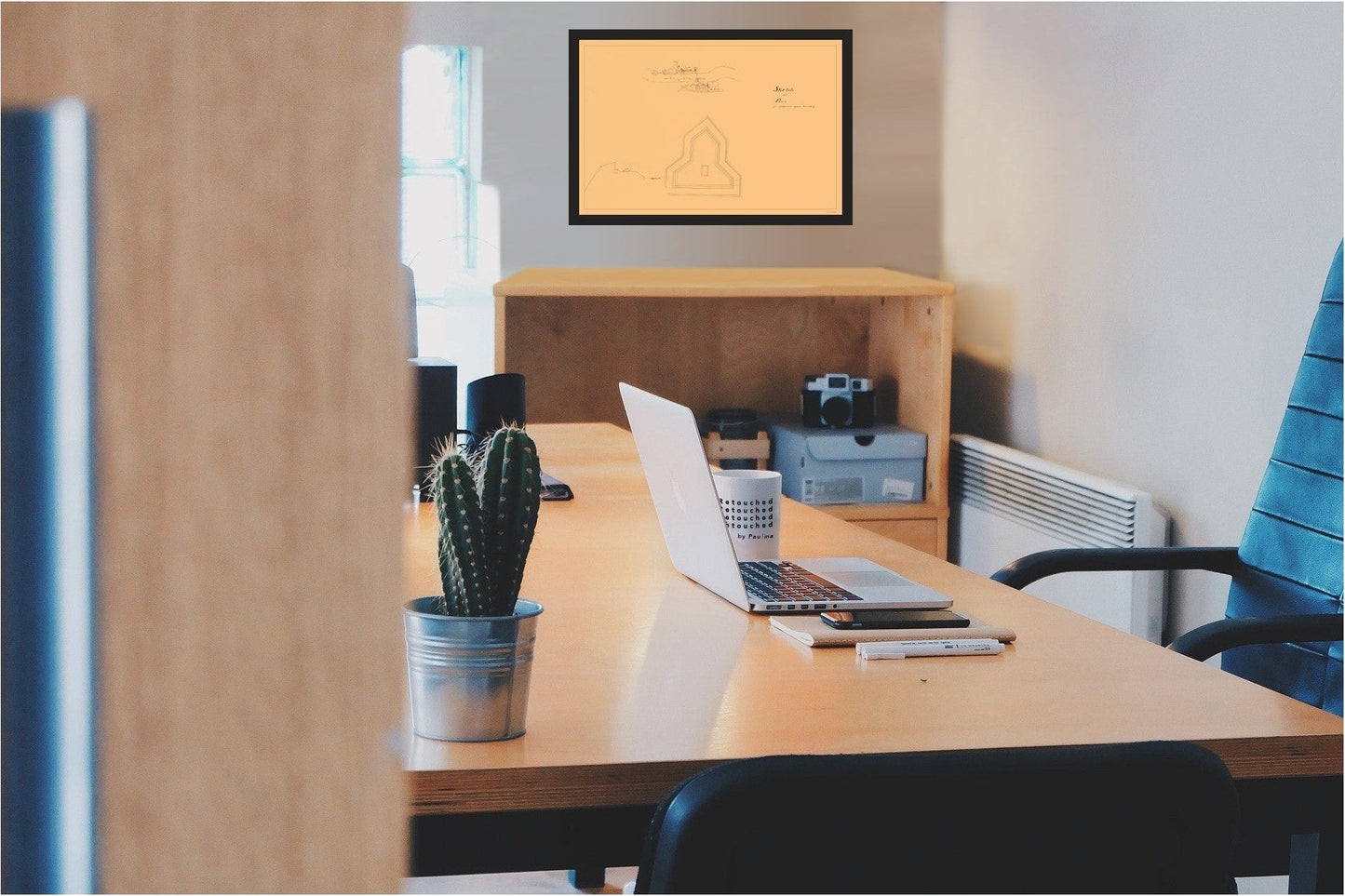 Historical Civil War Map - Paducah Kentucky Fort Opposite Plan - 1864 - 23 x 34.59 - Vintage Wall Art