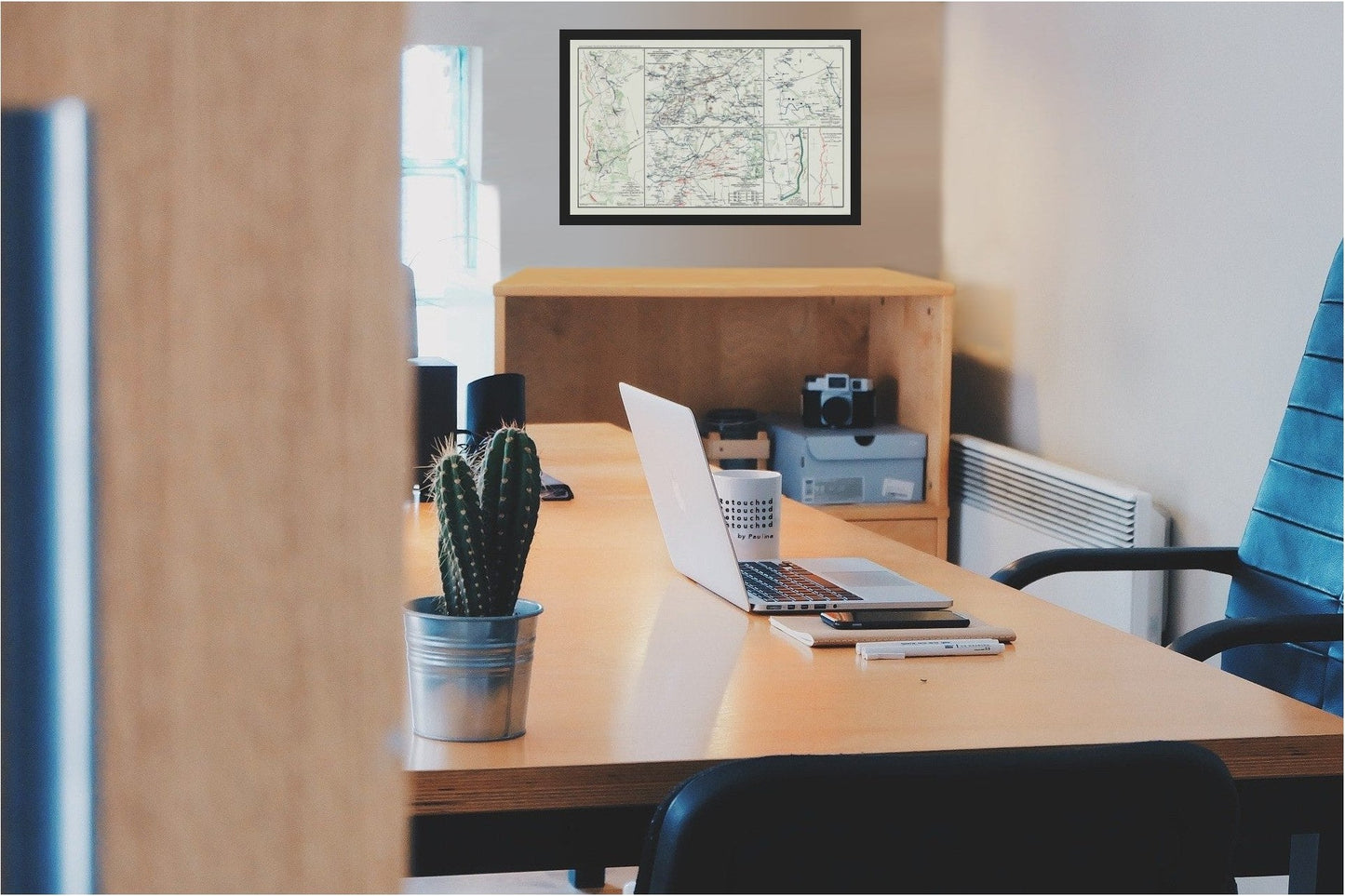 Historical Civil War Map - Potomac Army 5 Views - Bien 1894 - 36.92 x 23 - Vintage Wall Art