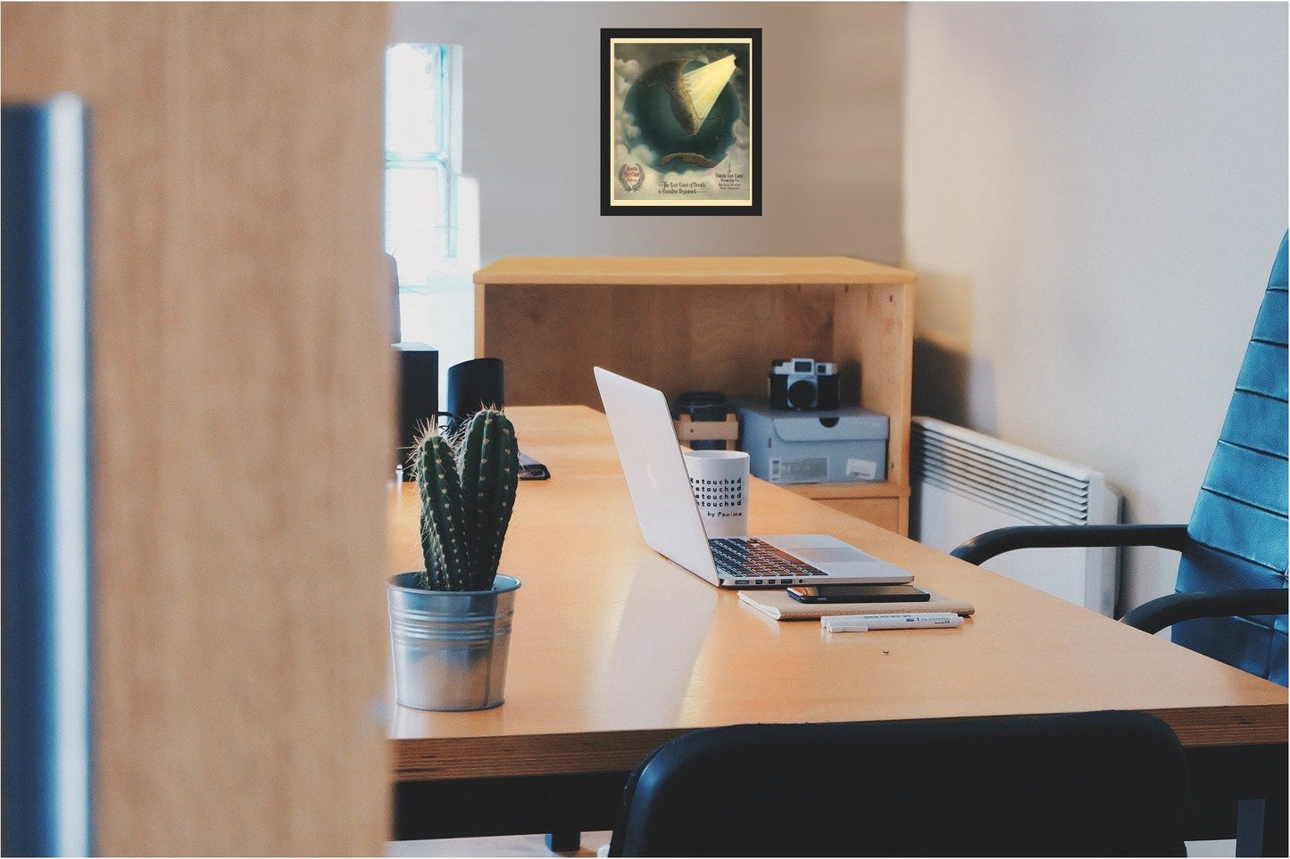 Railroad Map - Florida East Coast Railway - Florida East Coast Steamship 1898 - 23 x 27 - Vintage Wall Art