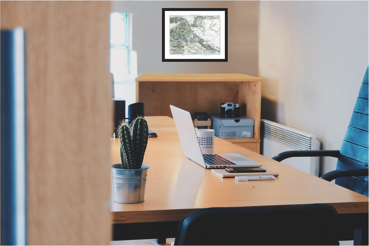 Historic Map - Vienna Austria - Thiers 1866 - 28.83 x 23 - Vintage Wall Art