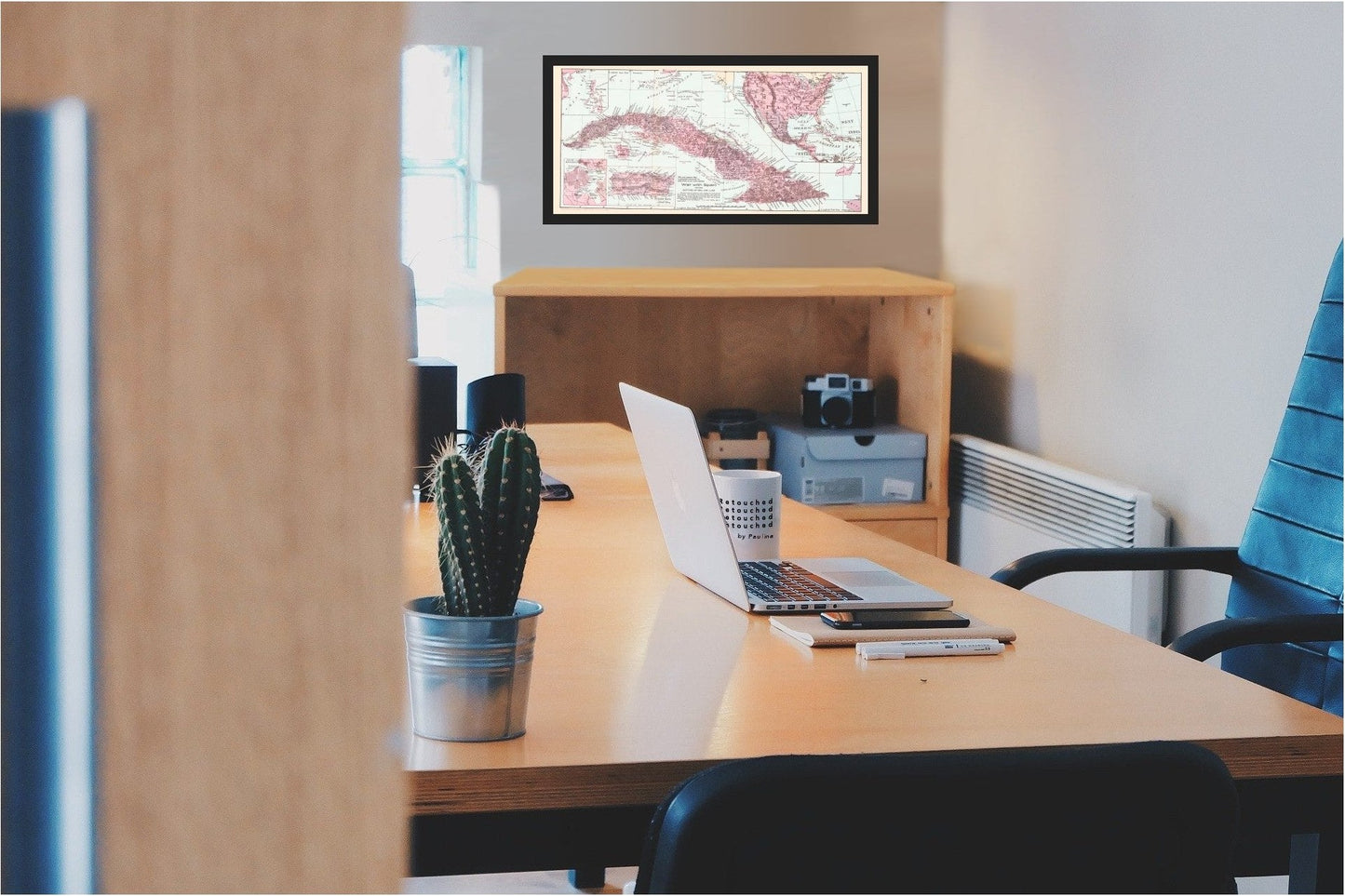 Historic War Map - Cuba Spanish American War - McConnell 1907 - 23 x 48.82 - Vintage Wall Art