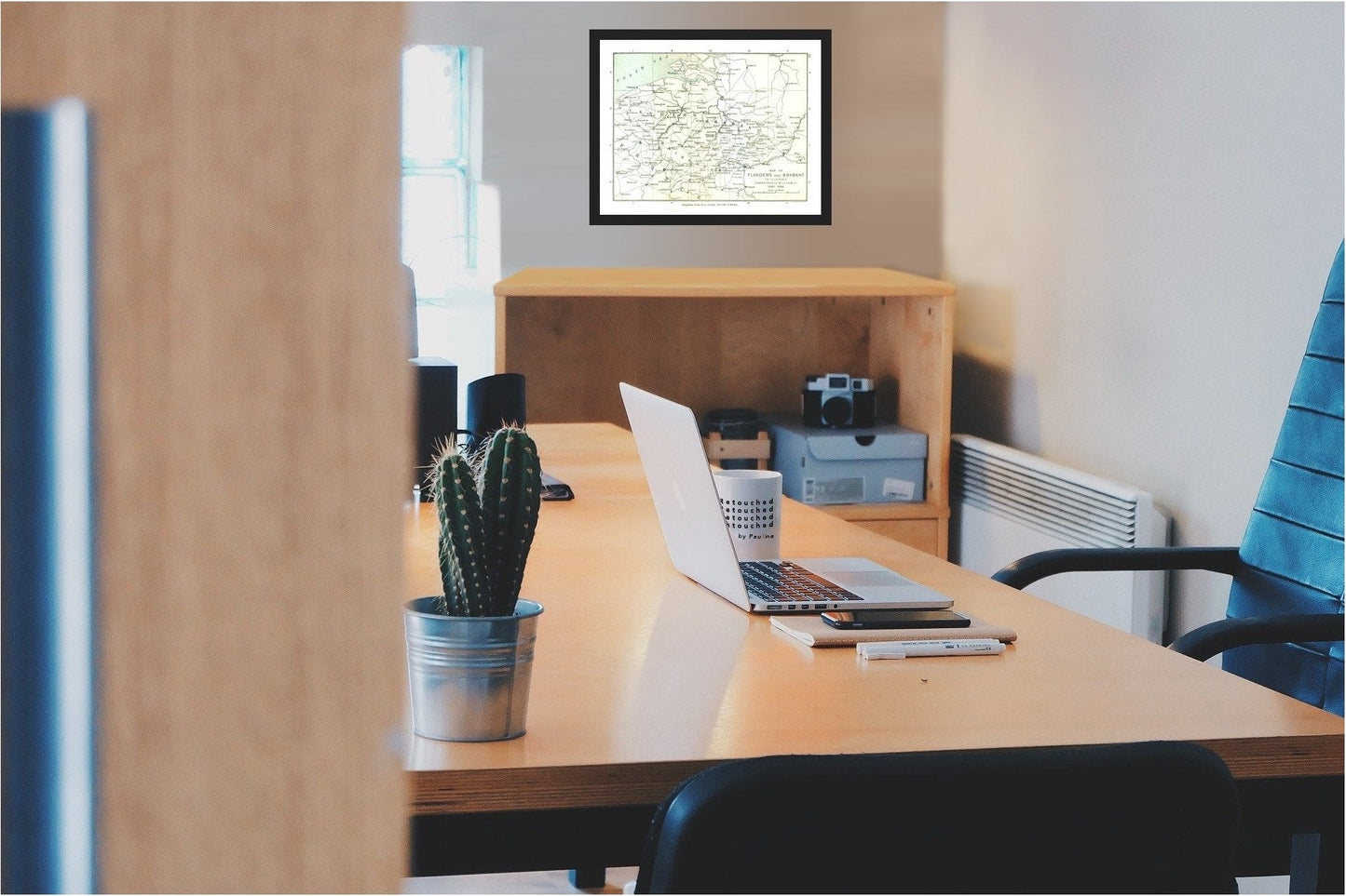 Historic Map - Flanders Brabant Belgium Netherlands 1690 - Gardiner 1902 - 29.11 x 23 - Vintage Wall Art