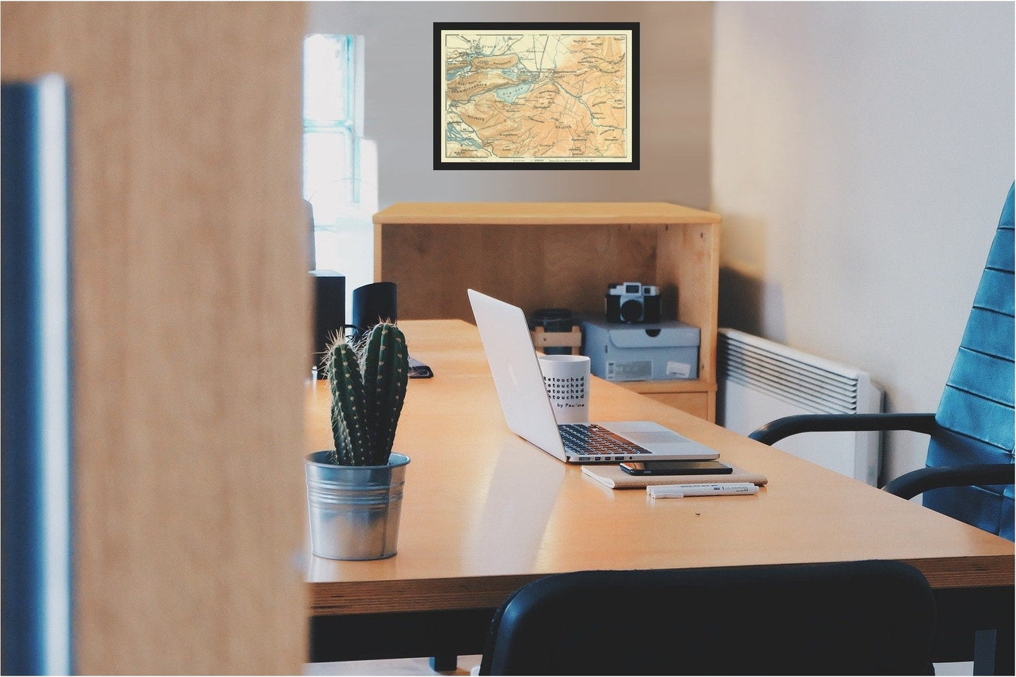 Historic Map - Fussen Region Germany - Baedeker 1914 - 33.29 x 23 - Vintage Wall Art