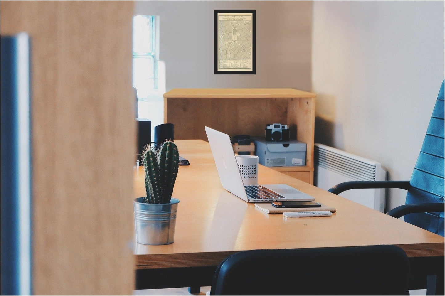 Historic Map - Milano Italy - Castro 1870 - 23 x 38.06 - Vintage Wall Art