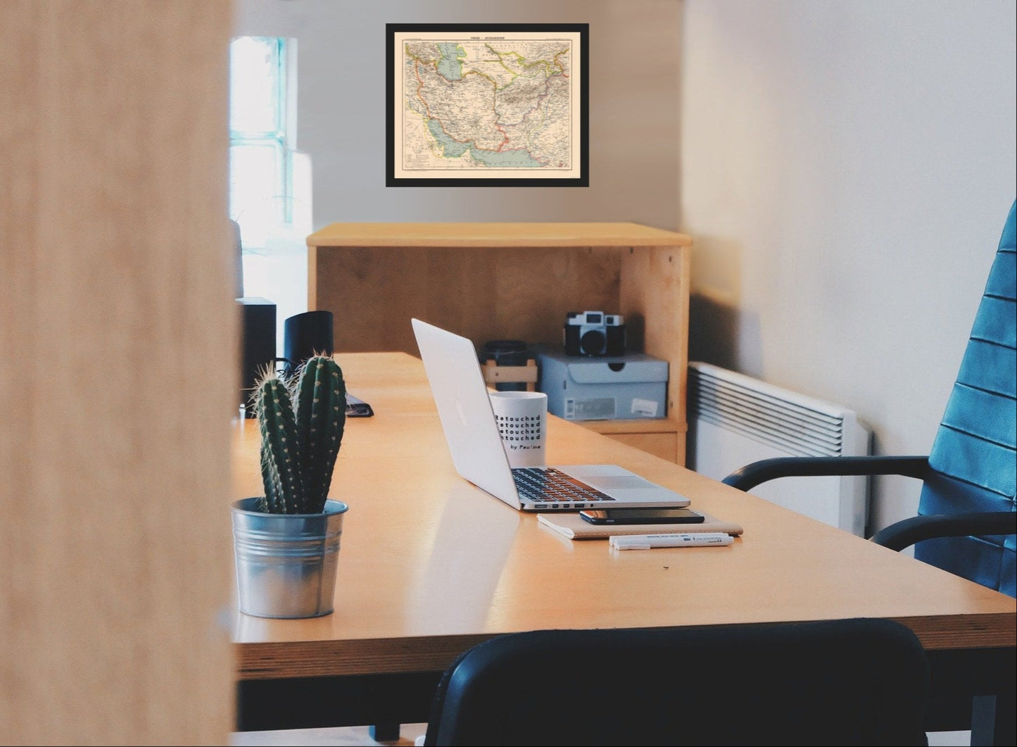 Historic Map - Afganistan Persia - Schrader 1908 - 29.33 x 23 - Vintage Wall Art