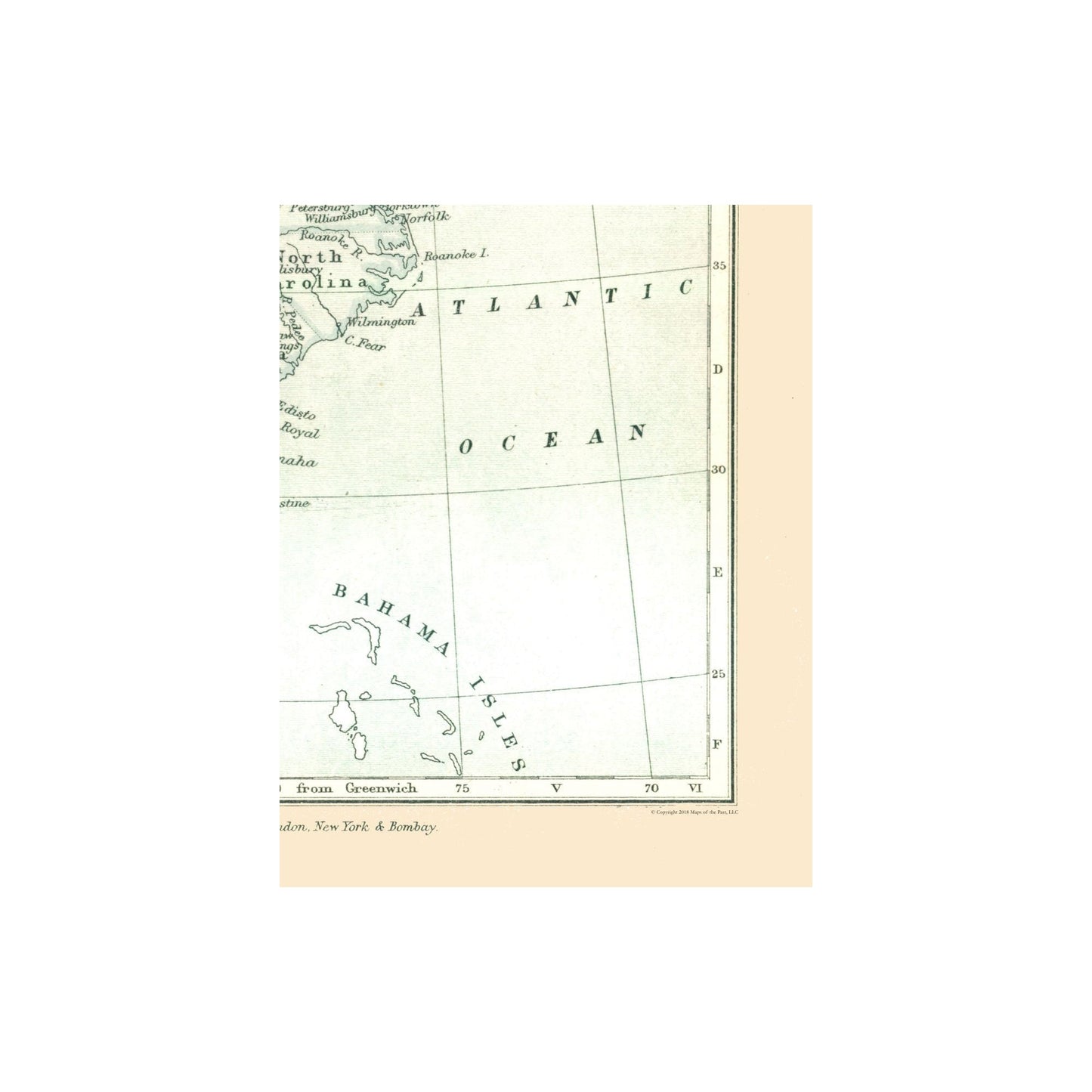 Historic Map - United States Canada 1783 - Gardiner 1902 - 23 x 29.45 - Vintage Wall Art