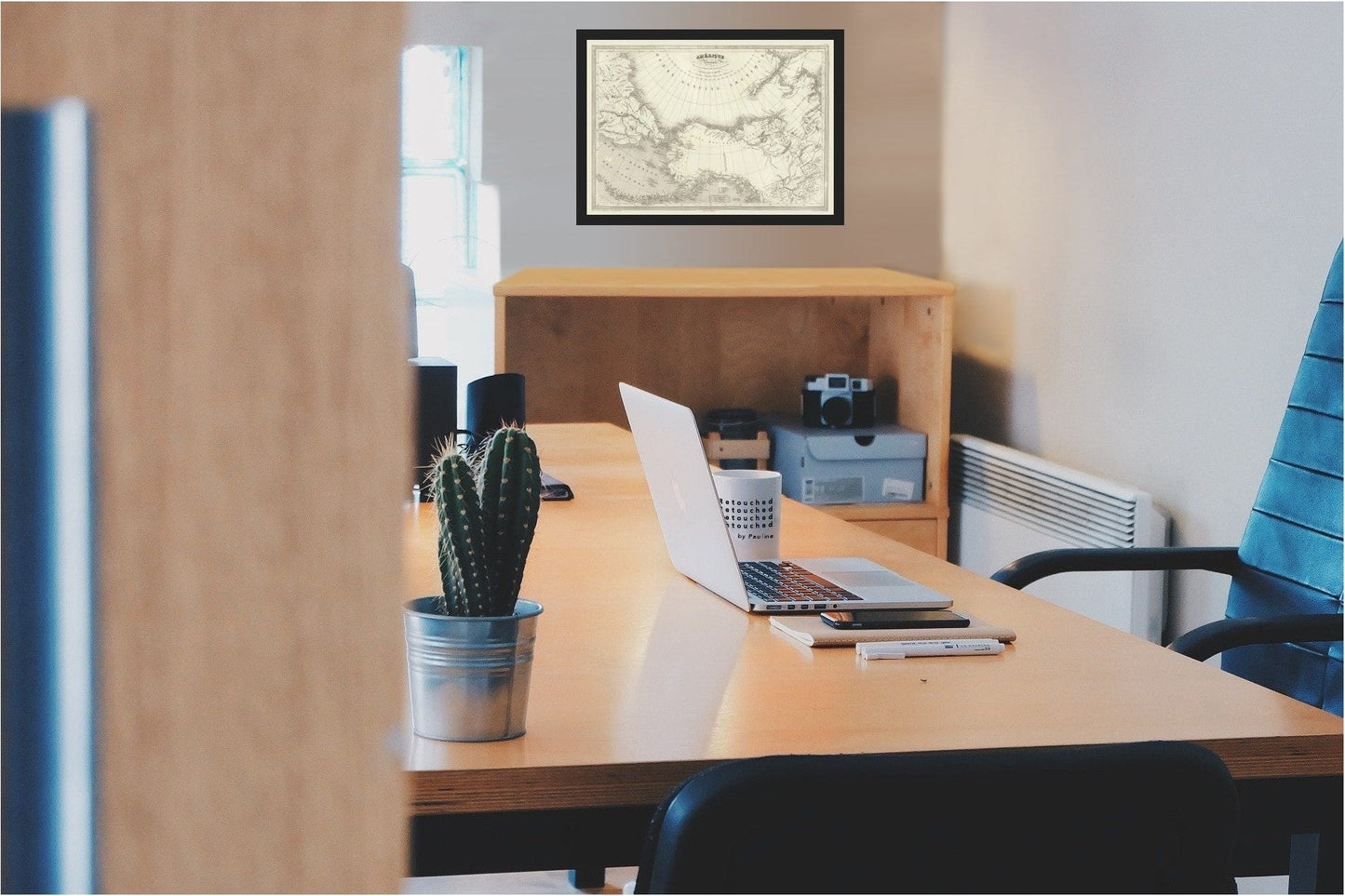 Historic Map - North America - Monin - 32.48 x 23 - Vintage Wall Art