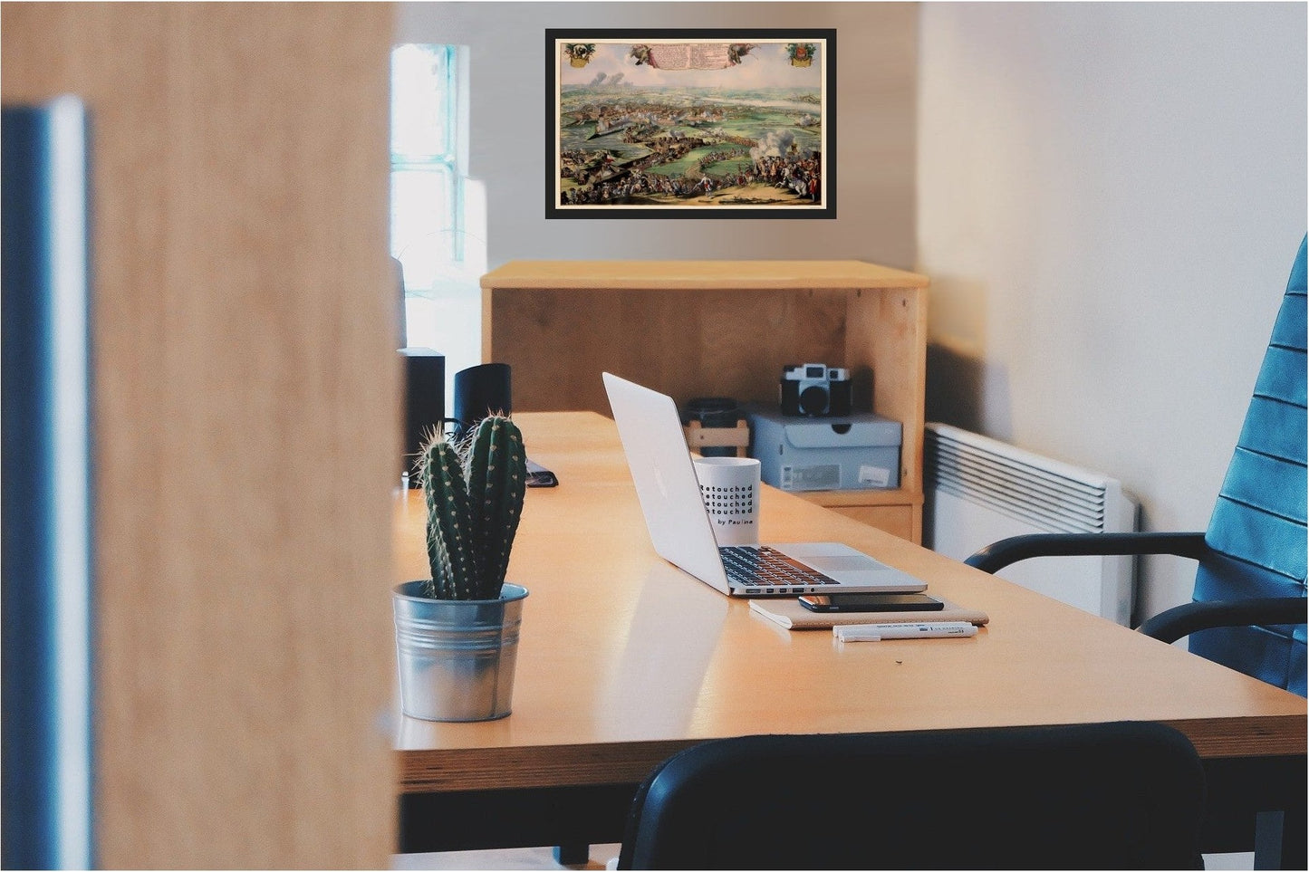 Historic War Map - Philippsburg Castle Siege Germany - De'Hooghe 1676 - 23 x 36.67 - Vintage Wall Art