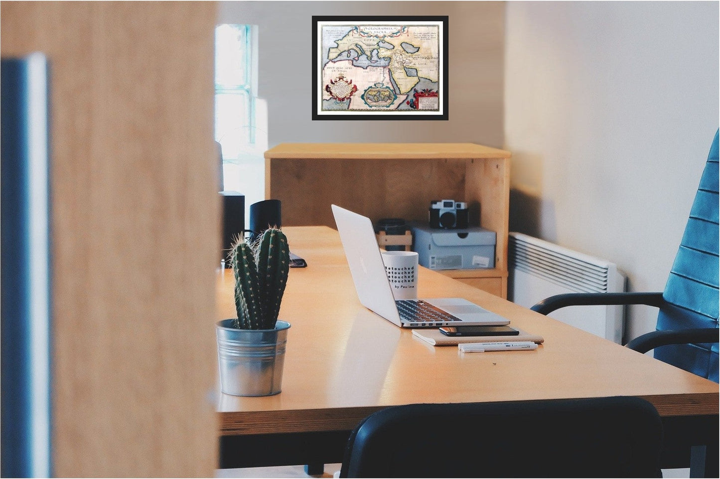 Historic Map - Europe Middle East - Ortelius 1570 - 30.89 x 23 - Vintage Wall Art