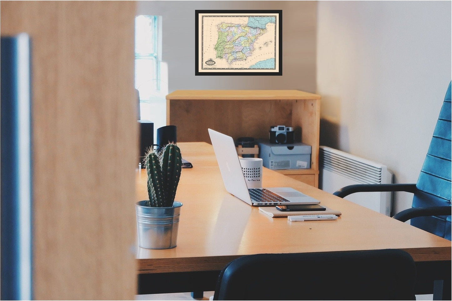 Historic Map - Spain Portugal - Garnier 1862 - 23 x 31.40 - Vintage Wall Art