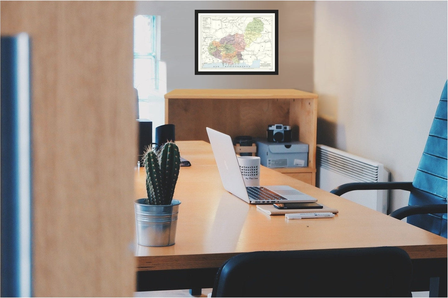 Historic Map - Granada Province Spain - Pompido 1913 - 30.30 x 23 - Vintage Wall Art