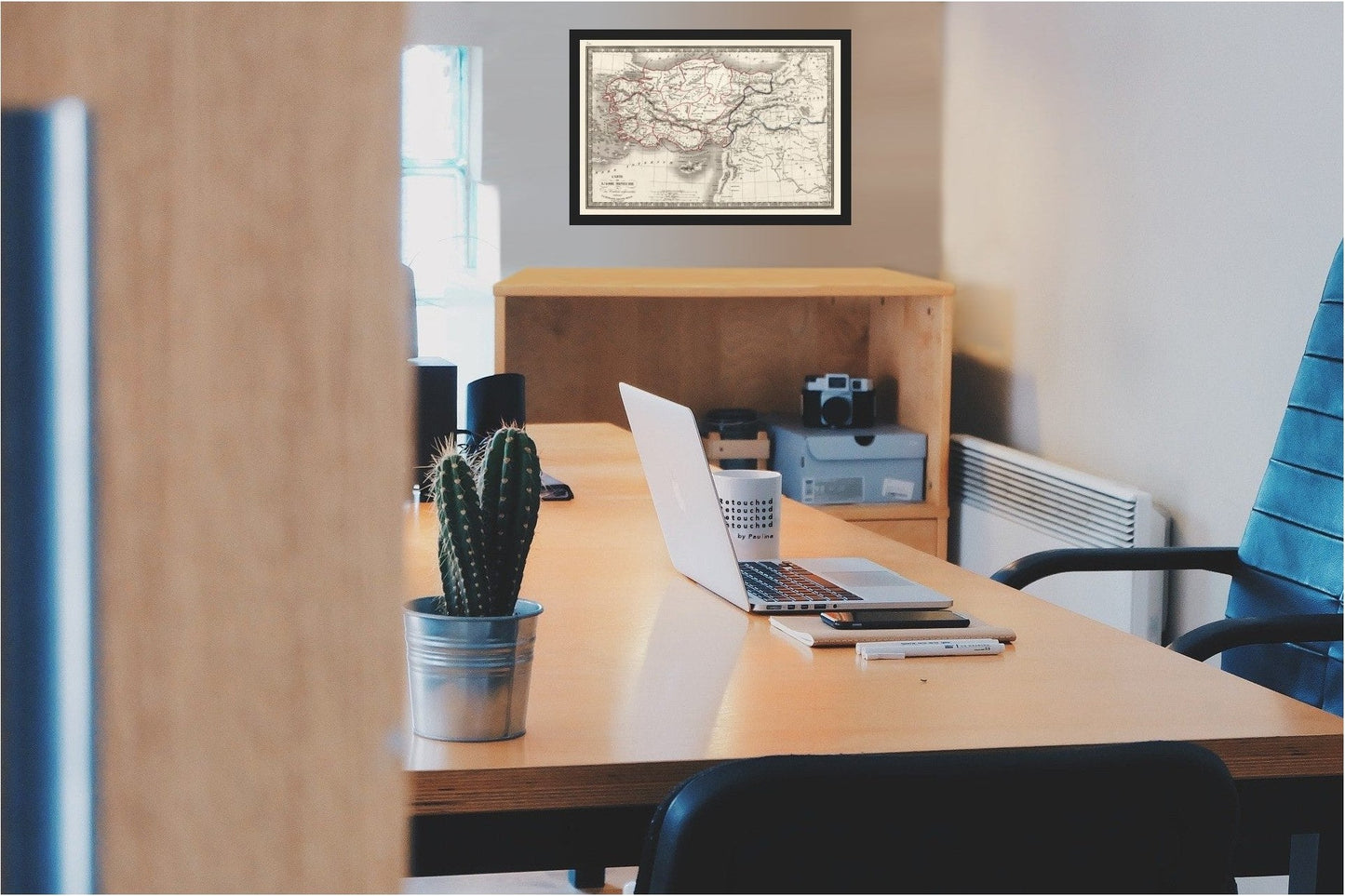 Historic Map - Asia Minor Turkey - Monin 1839 - 34.40 x 23 - Vintage Wall Art