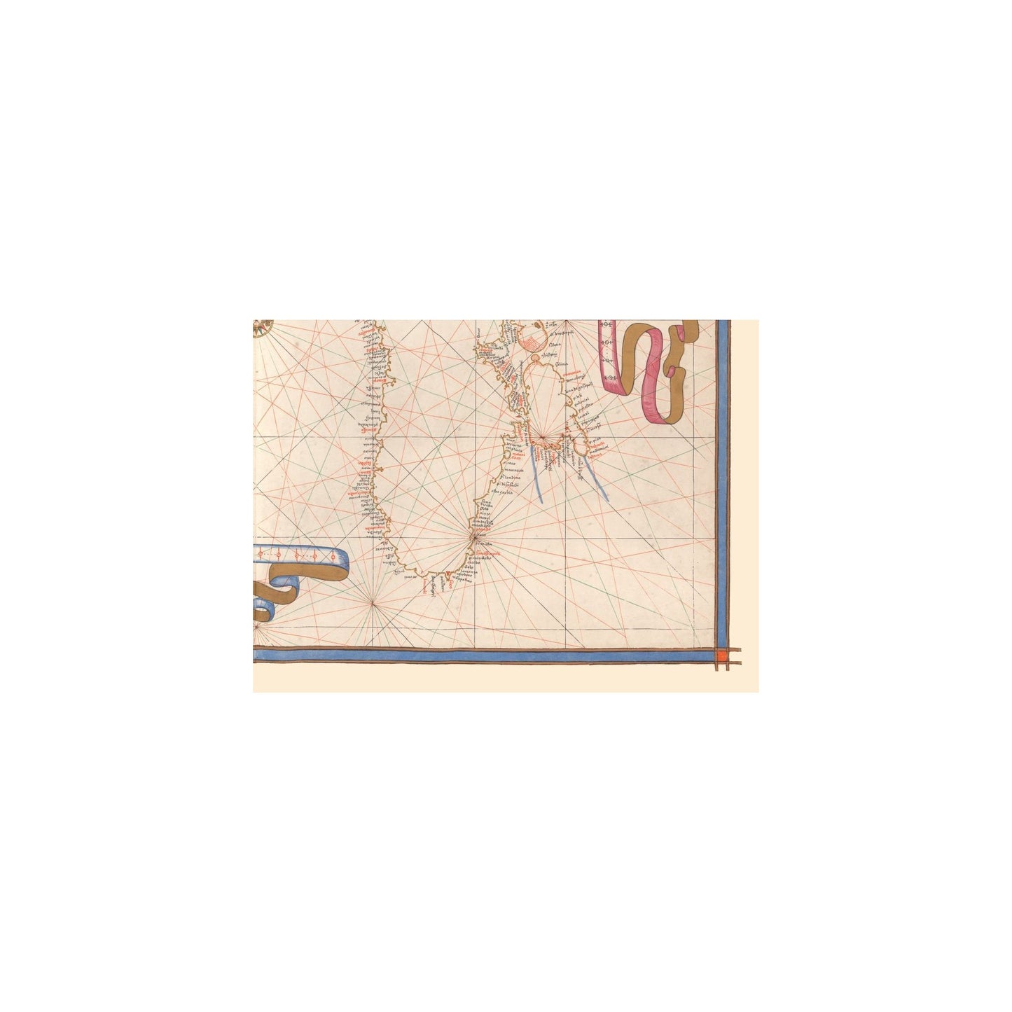 Historic Map - Turkey - Martines 1587 - 31.18 x 23 - Vintage Wall Art