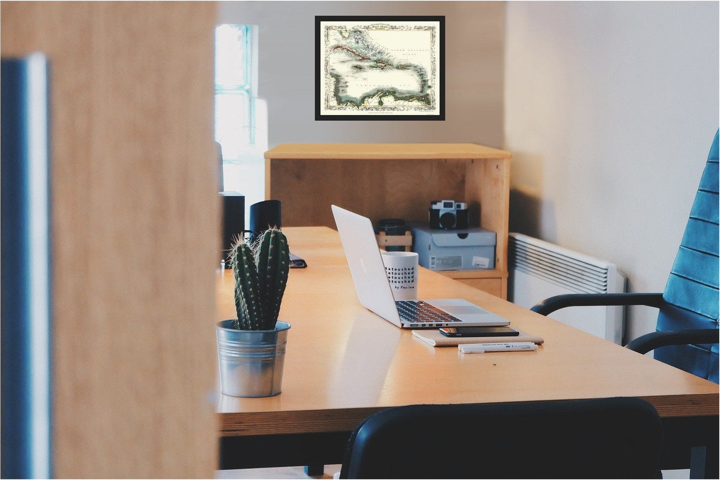 Historic Map - West Indies Islands - London Print 1860 - 29.31 x 23 - Vintage Wall Art