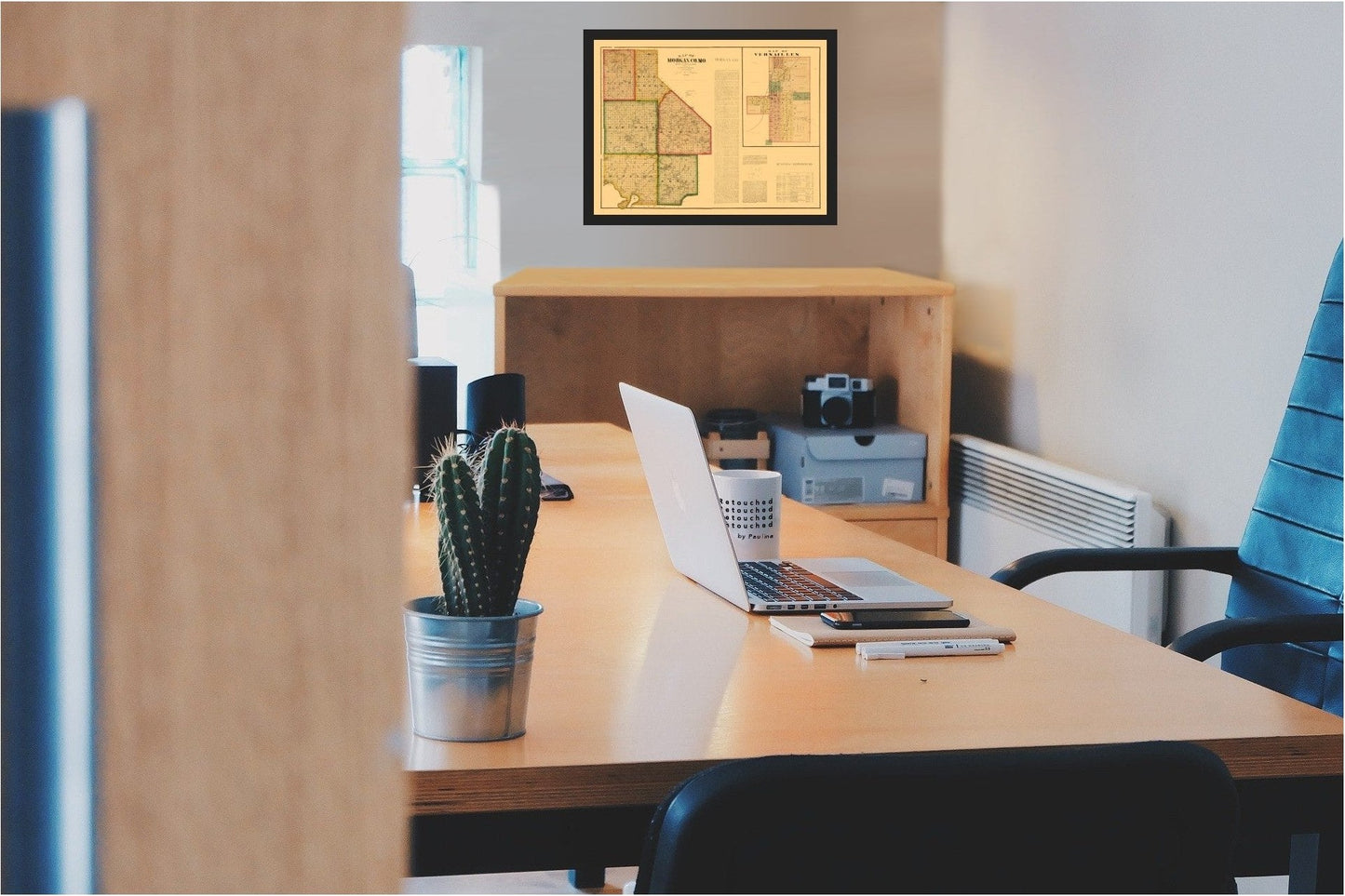 Historic County Map - Morgan County Missouri - Higgins 1880 - 30.71 x 23 - Vintage Wall Art