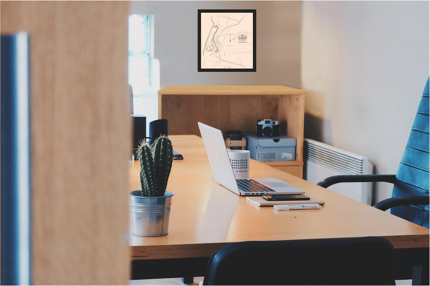 Historic Mine Map - Kansas Western Nebraska Gold Regions - Dickson 1859 - 23 x 24.68 - Vintage Wall Art