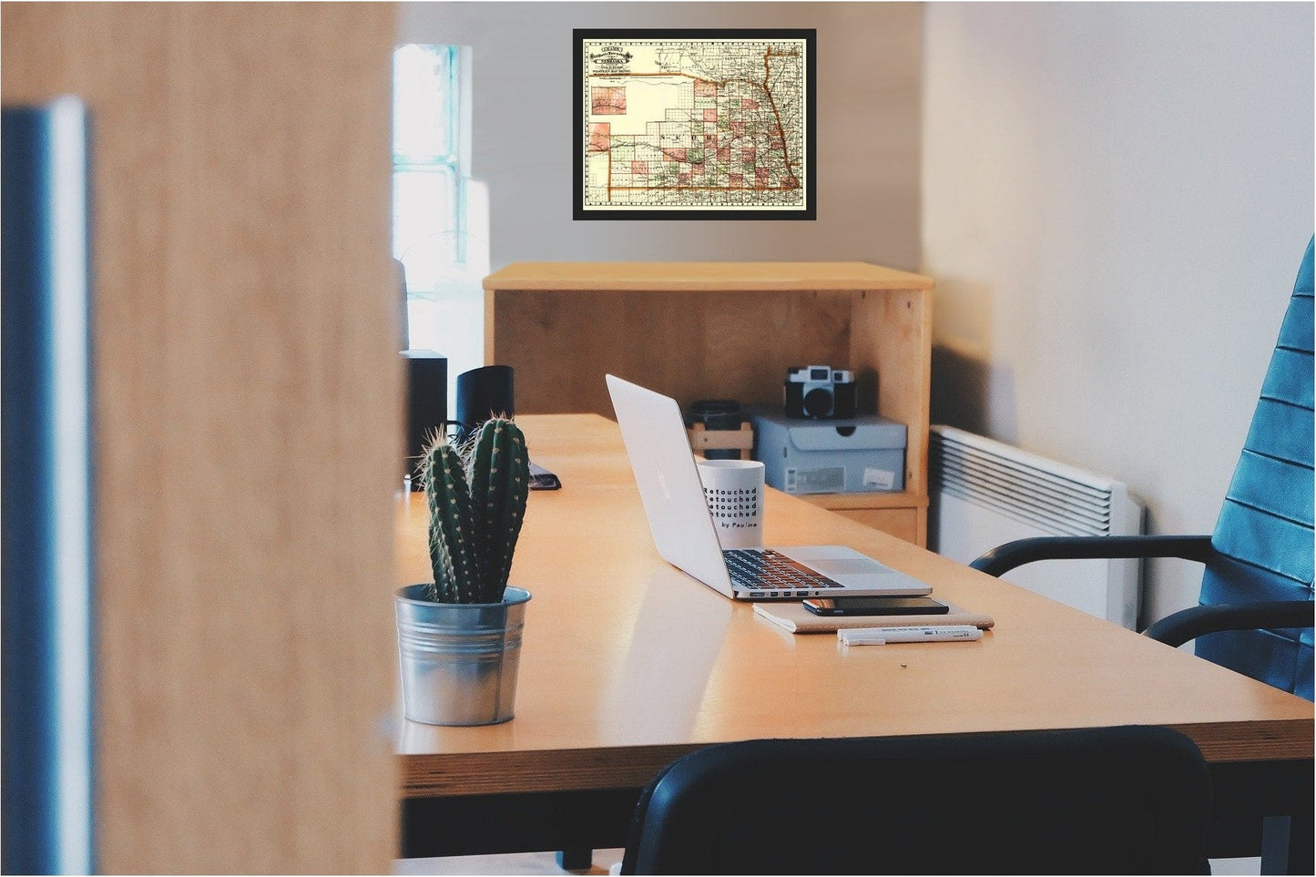 Historic State Map - Nebraska - Cram 1879 - 23 x 30.02 - Vintage Wall Art