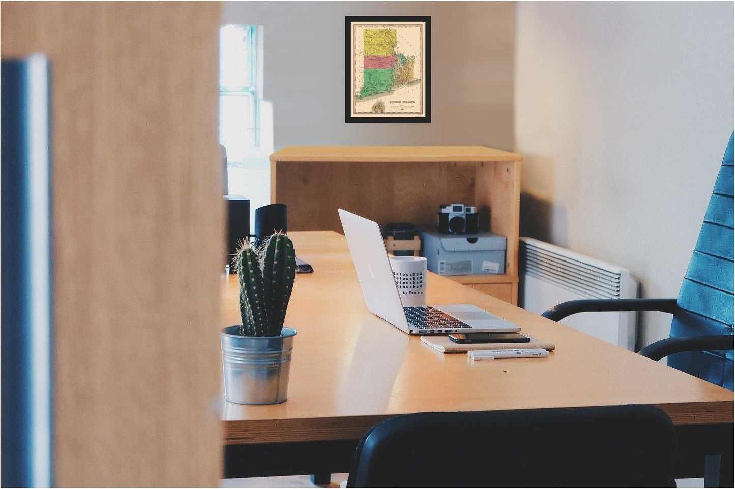 Historic State Map - Rhode Island - Finley 1831 - 23 x 29.5 - Vintage Wall Art