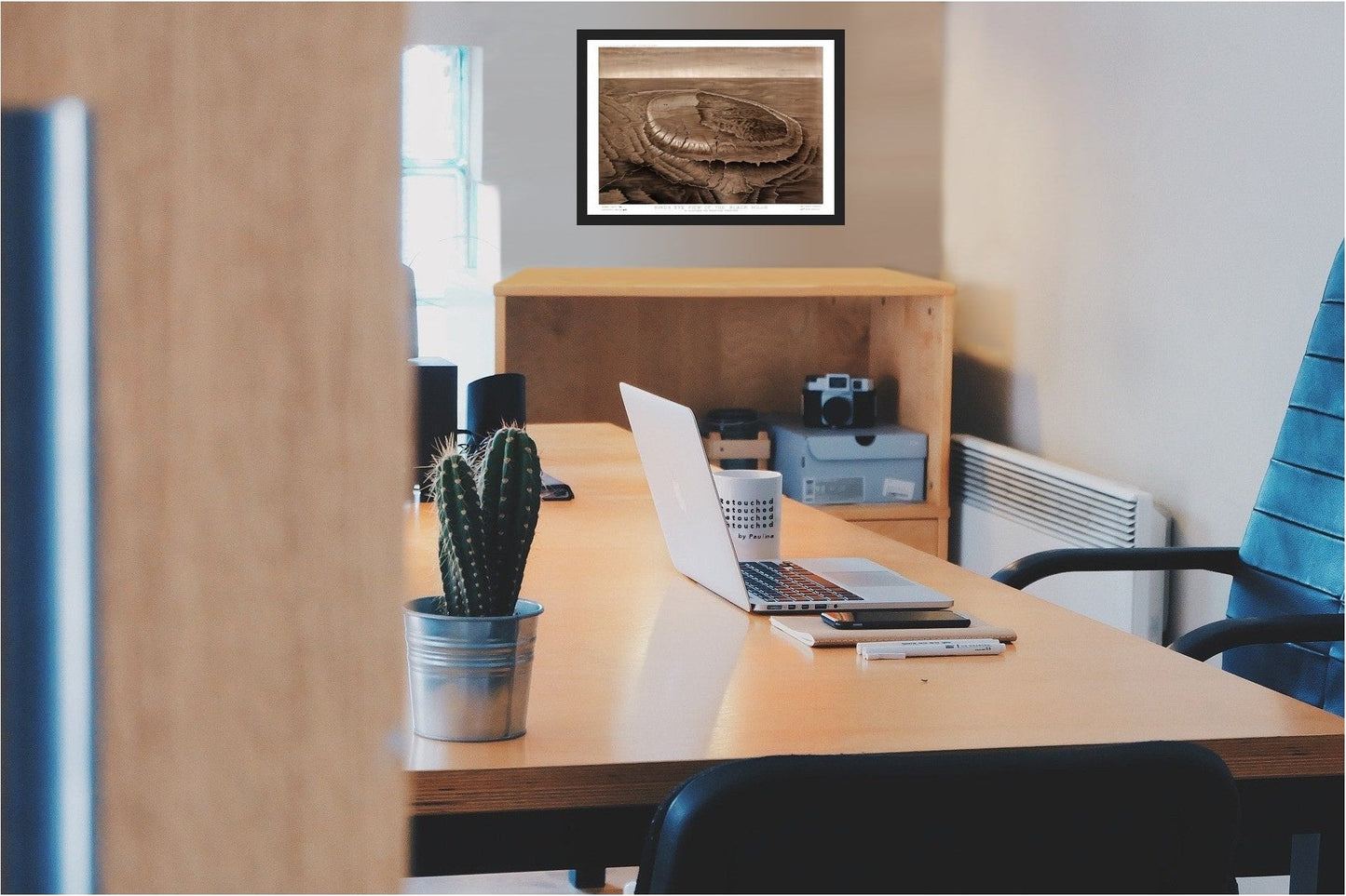 Historic Panoramic View - Black Hills South Dakota - Powell - 32.51 x 23 - Vintage Wall Art