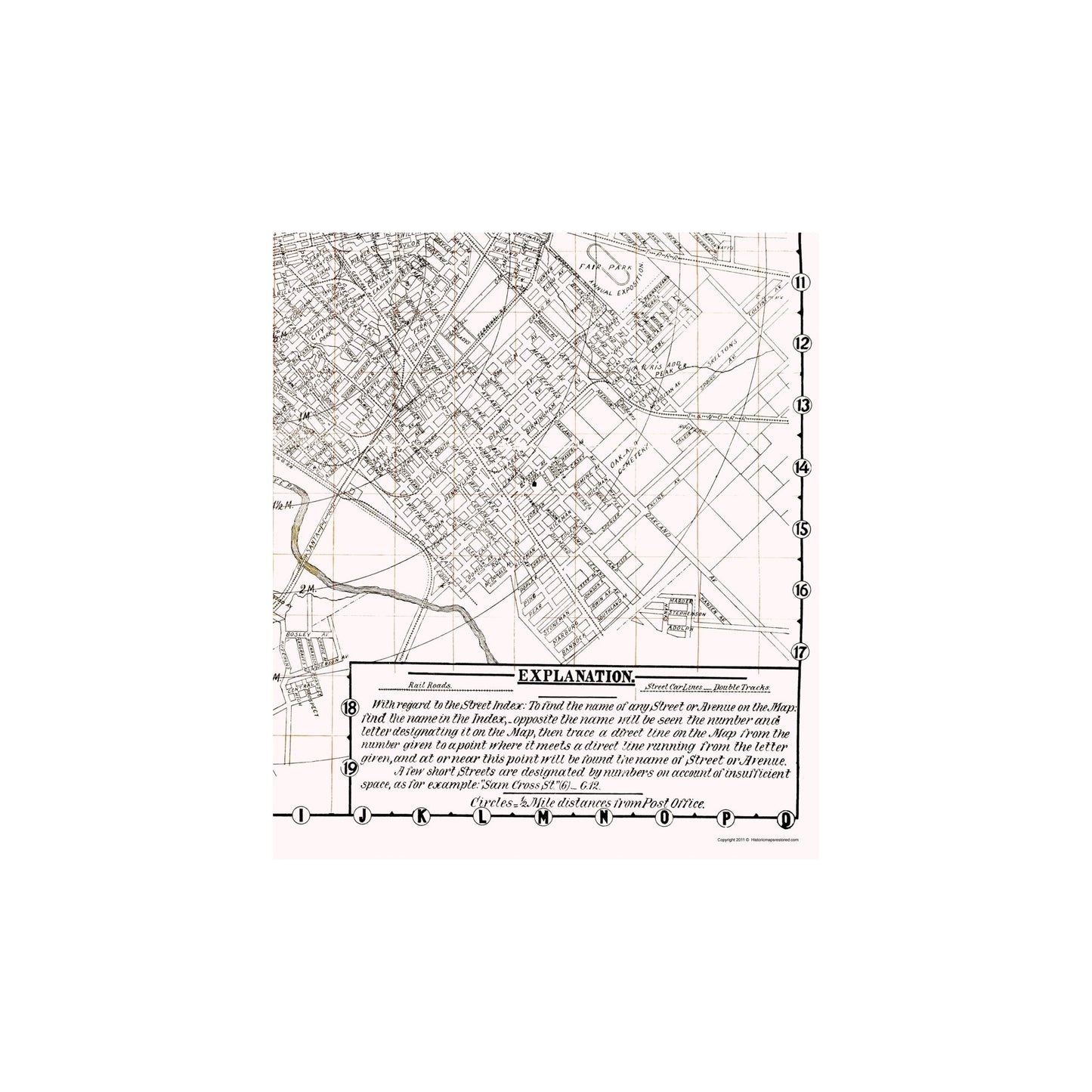 Historic City Map - Dallas Texas - Murphy 1911 - Vintage Wall Art