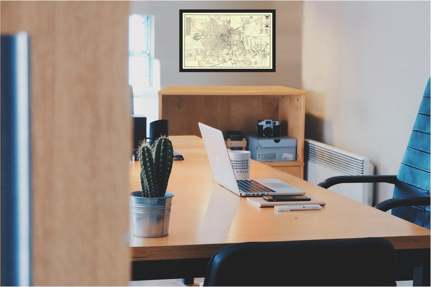 Historic City Map - Houston Texas - Jones 1930 - 23 x 36.86 - Vintage Wall Art