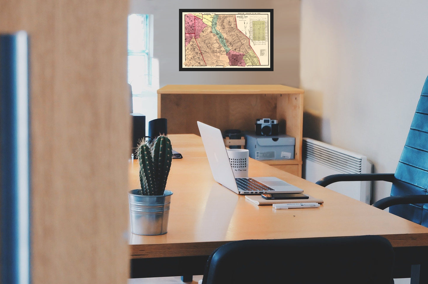 Historic County Map- Sonoma Southeast County California - Thompson 1877 - Vintage Wall Art