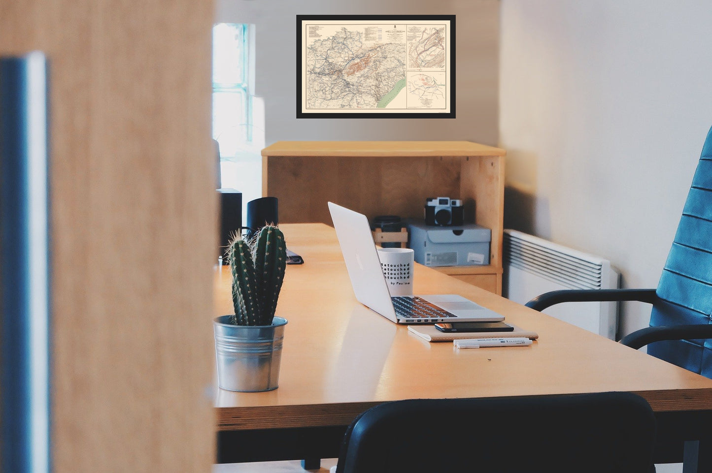 Historical Civil War Map - Cumberland Army Campaigns - Ruger 1895 - Vintage Wall Art