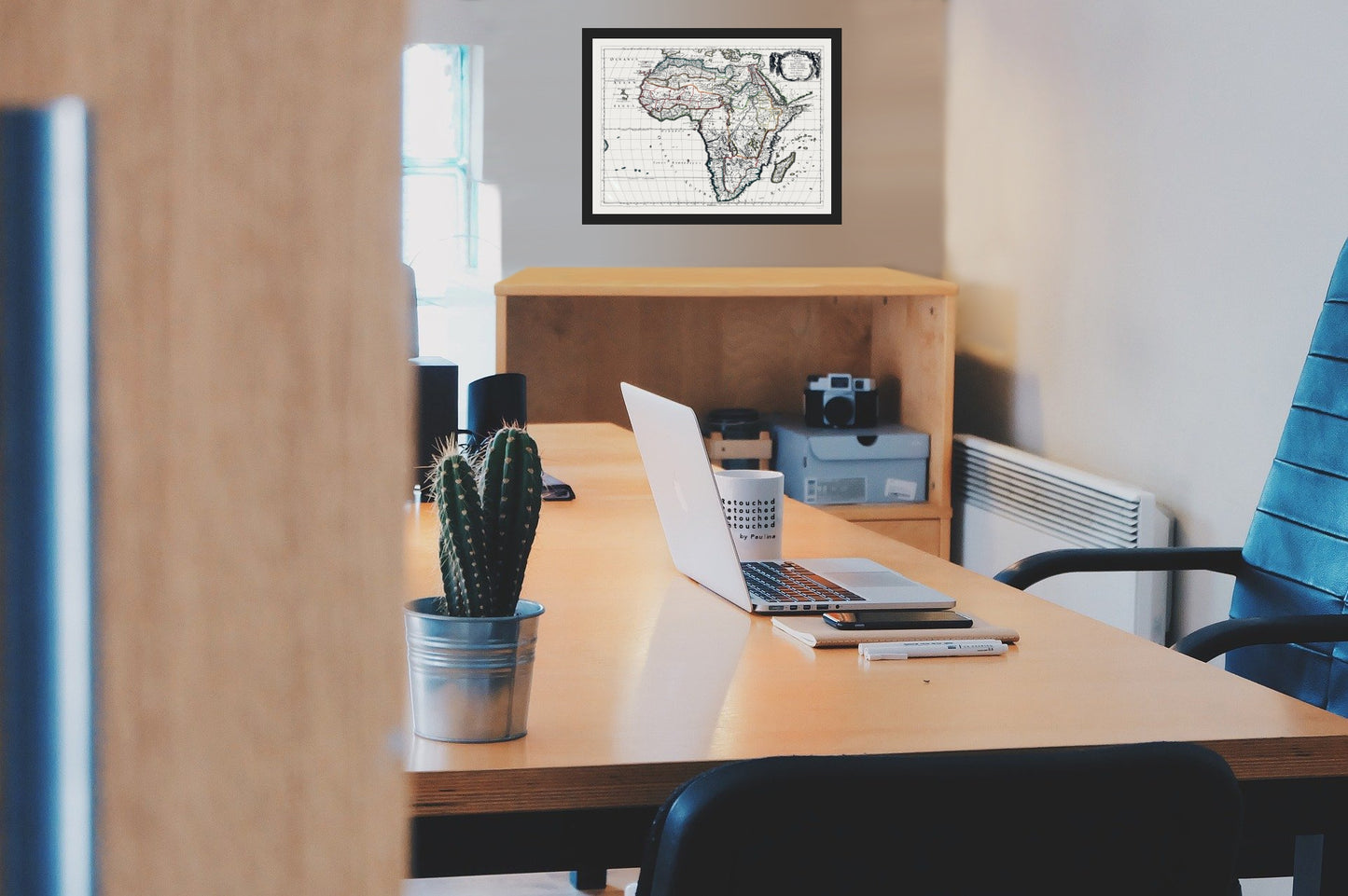 Historic Map - Africa - Sanson 1641 - Vintage Wall Art