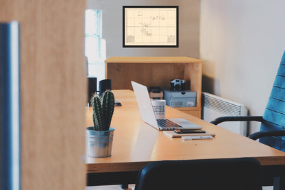 Historic Map - Ecuador - Guerra 1700 - Vintage Wall Art