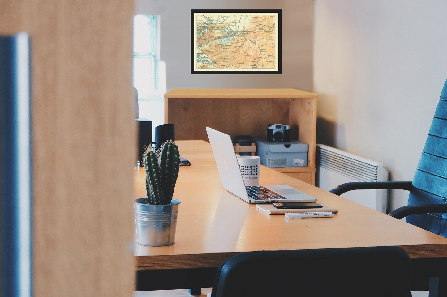 Historic Map - Fussen Region Germany - Baedeker 1914 - Vintage Wall Art