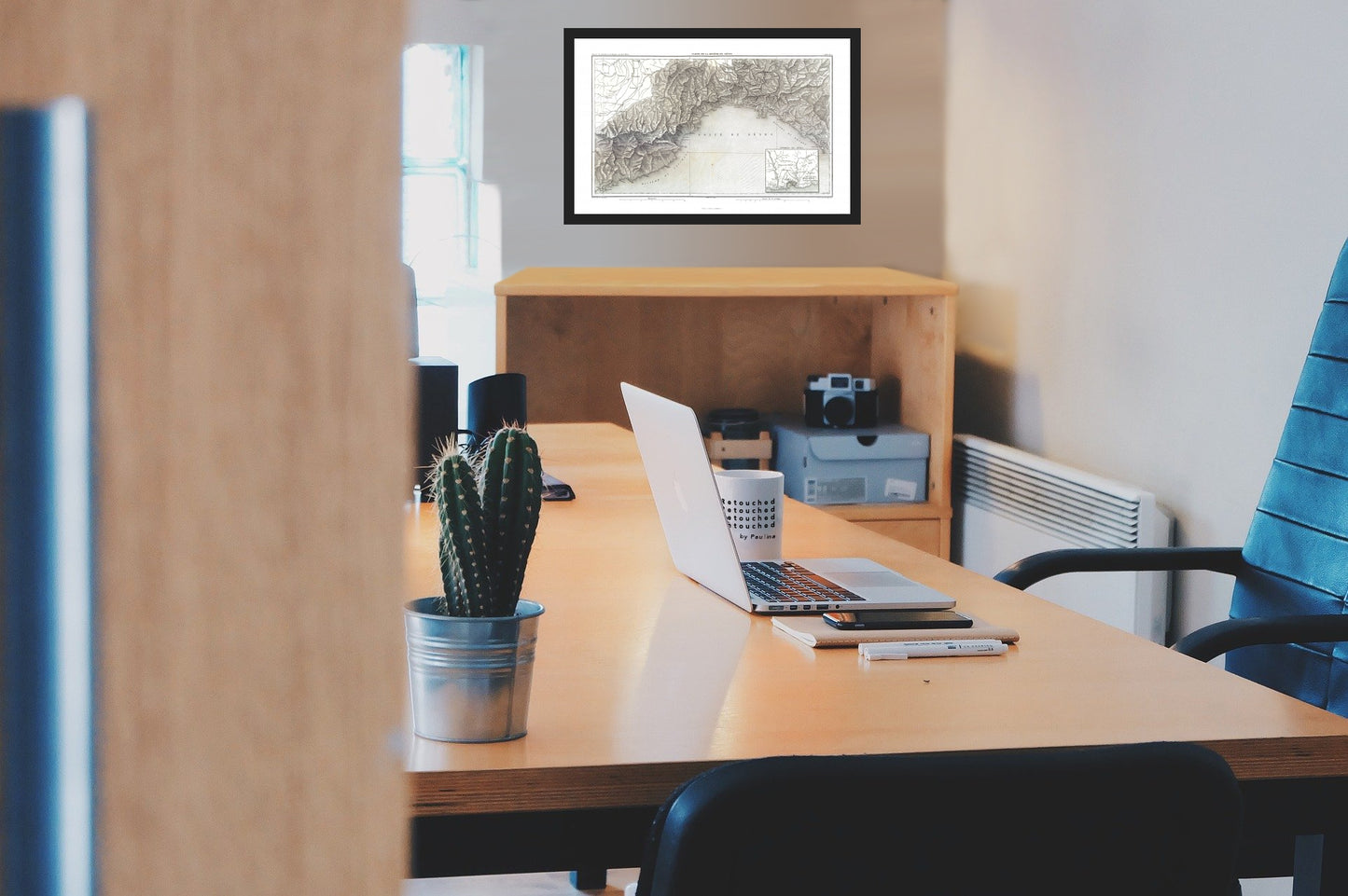 Historic Map - Genoa Province Italy - Thiers 1866 - Vintage Wall Art