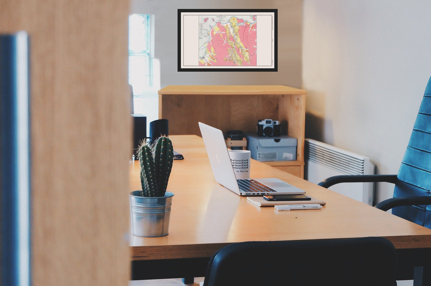 Historic Map - Chikuho Japan Coal Field - Kido 1913 - Vintage Wall Art