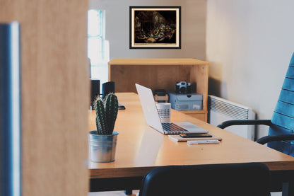 Historic War Map - Vienna Austria Siege 8 - De'Hooghe 1683 - Vintage Wall Art