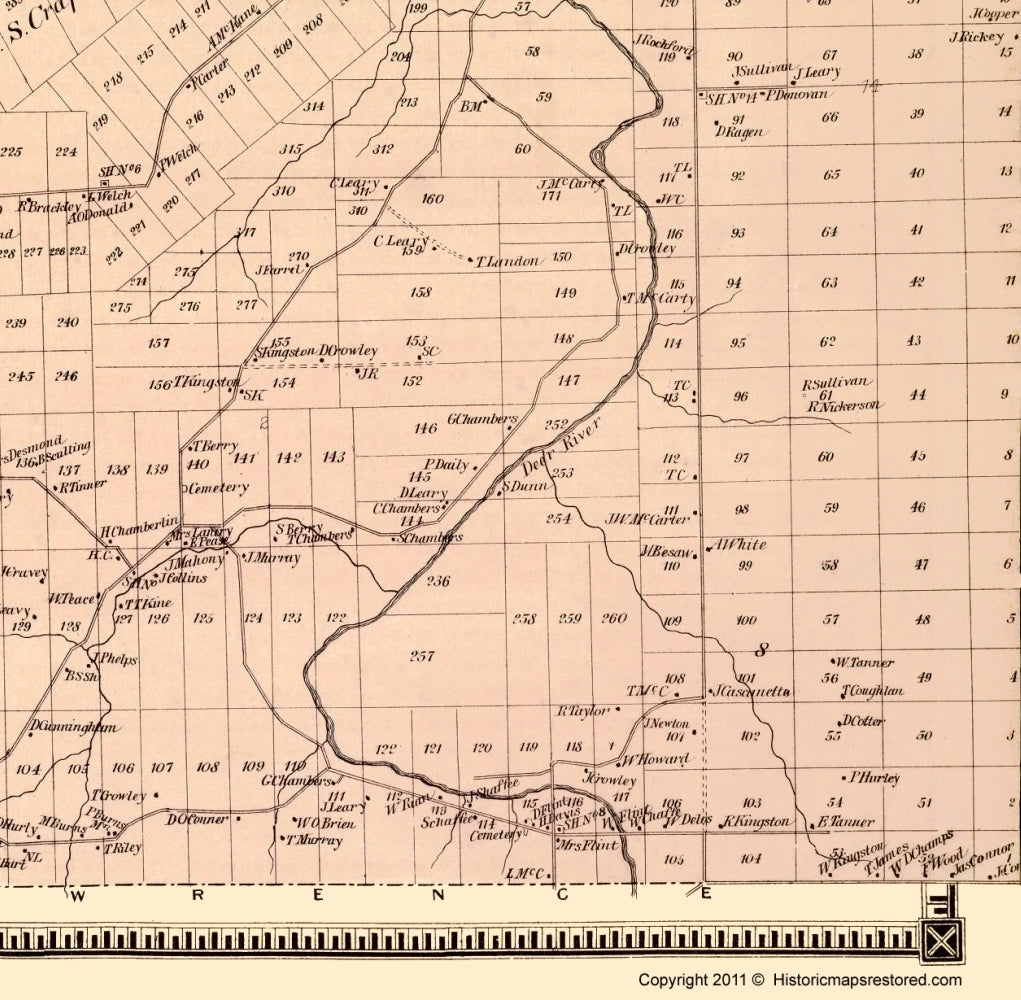 Historic City Map - Brasher New York  - Stone 1865 - Vintage Wall Art