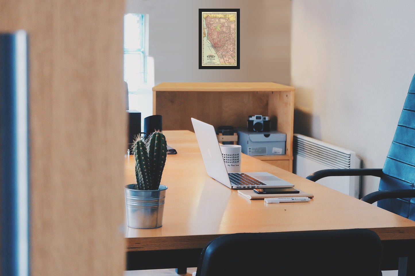 Historic City Map - Buffalo New York - Rand McNally 1892 - Vintage Wall Art