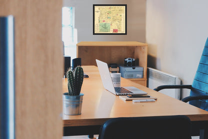 Historic City Map - Allegheny Pennsylvania - Mayer 1865 - Vintage Wall Art