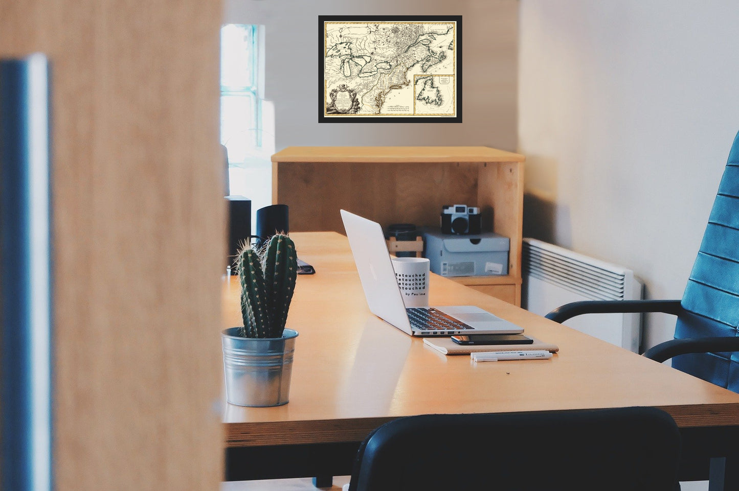 Revolutionary War Map Print - United States Canada - Vaugondy 1778 - Vintage Wall Art