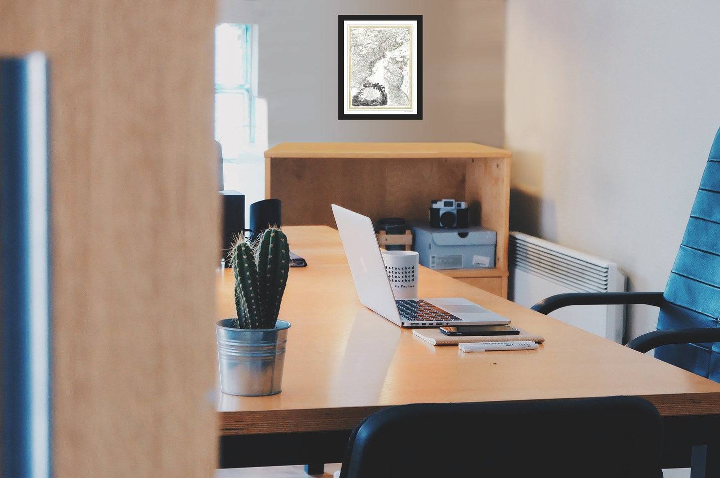 Revolutionary War Map - America Revolutionary Theatre - Basset 1779 - Vintage Wall Art